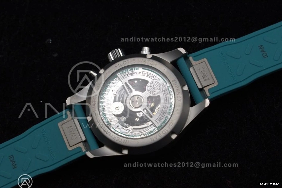 Petronas Green TW ONE IWC 2023 Factory  1:1 496 FORMULA Mercedes-AMG TEAM  Chronograph Best Durable IW388106 0517